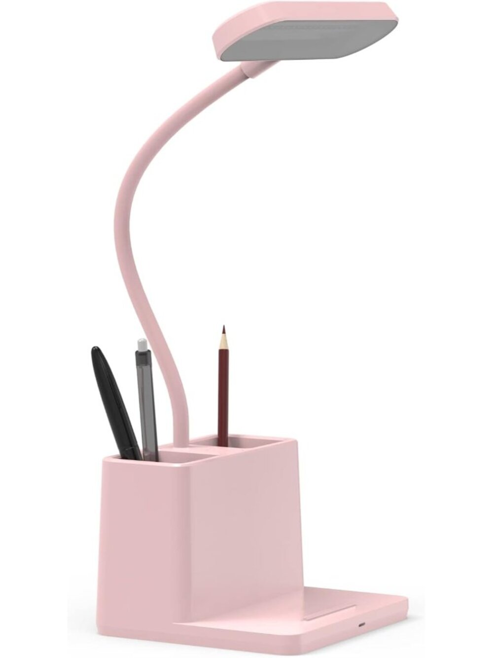 Cute Desk Lamp, Pink Table Light For Women, Teen Girls, Adjustable Led, Small, R